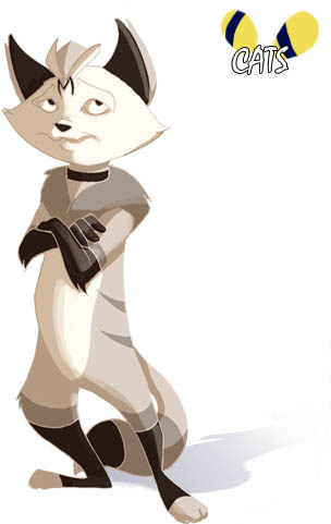 304x481 Animated Cats Munkustrap By Ellis1342