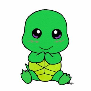 320x320 Sea Turtle Clipart Adorable Cartoon