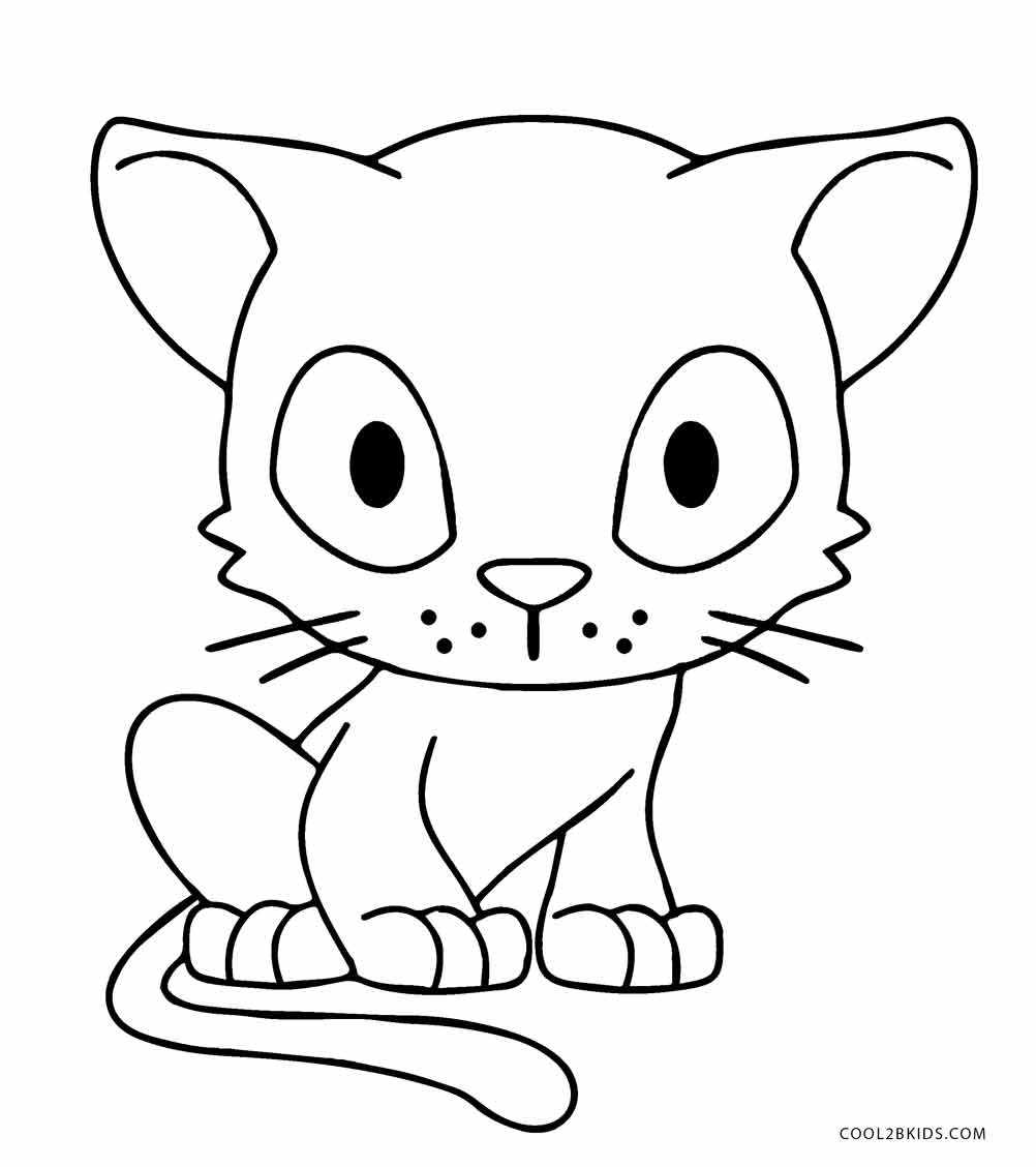 1002x1128 Free Printable Cat Coloring Pages For Kids Cool2bkids