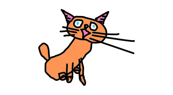 670x369 How To Draw Anime Cats 6 Steps (With Pictures)
