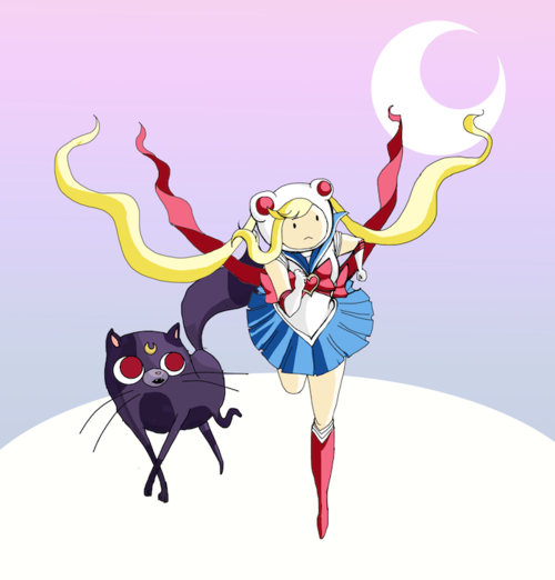 500x522 Sailor Is Back So Are Anime Cats Luna And Artemis