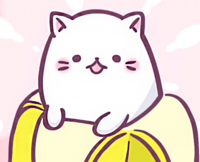 800x649 This Adorable New Anime Features A Banana Cat