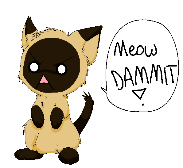 596x548 Anime Animal Images Meow Dammit! Wallpaper And Background Photos