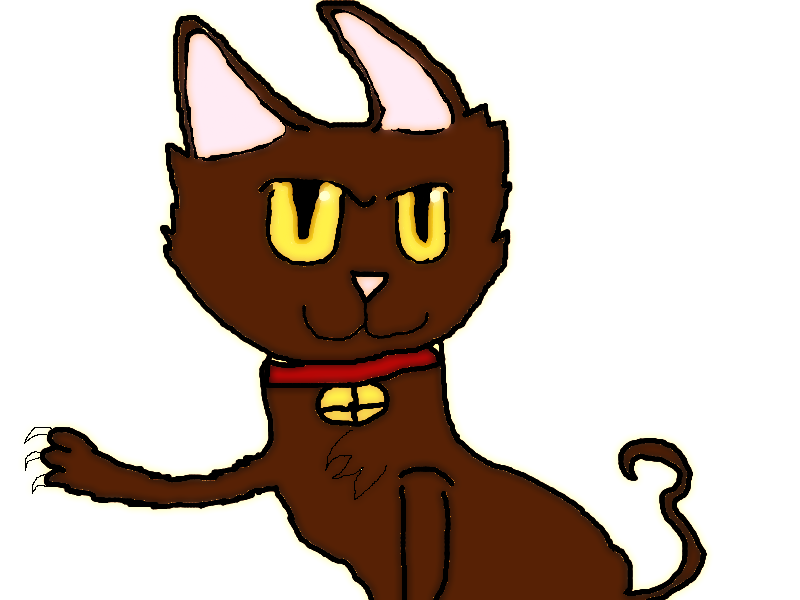 800x600 Anime Brown Cat By Stickmen098