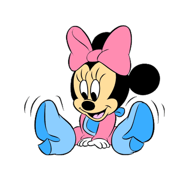 376x368 Clip Art Baby Minnie Mouse Clipart