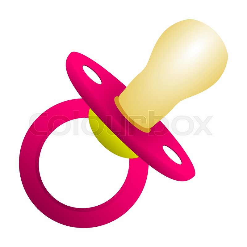 800x800 Baby Pacifiers Stock Vector Colourbox