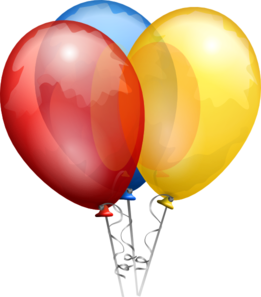 261x297 Ballons Clip Art