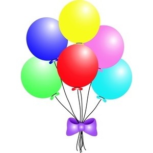 300x300 Clipart Balloon Bouquet