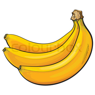 320x320 Banana Clipart Three
