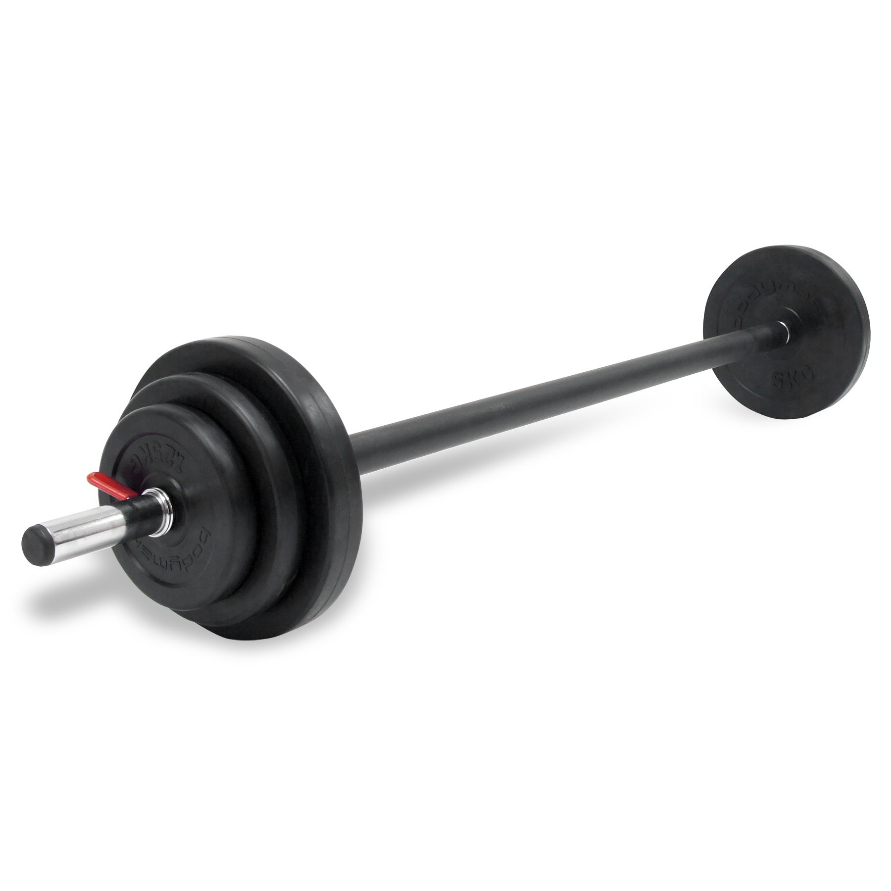 1800x1800 Bodymax 20kg Rubber Studio Barbell Set
