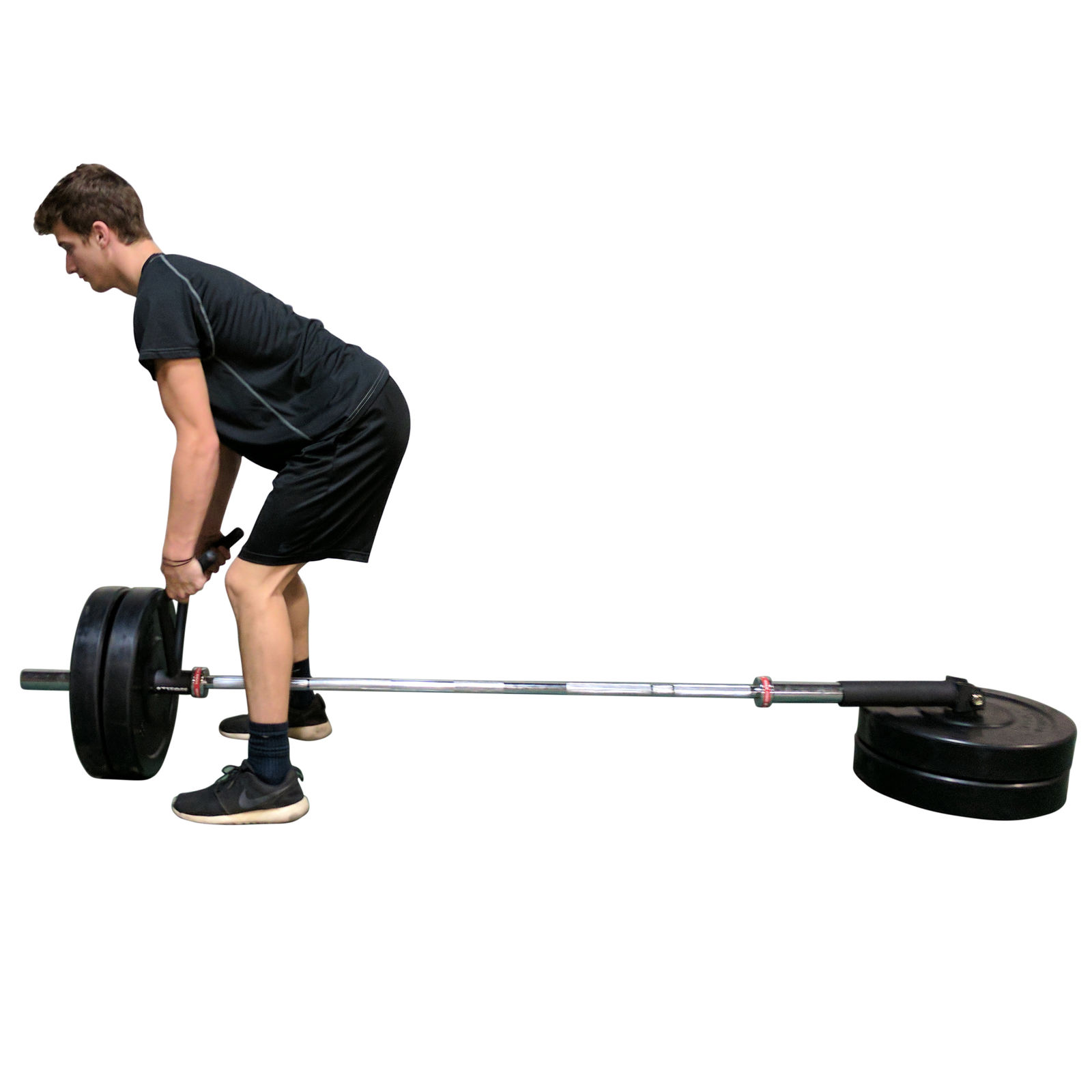 1600x1600 Titan Angled Landmine Handle W Rubber Grip Olympic Barbell Ebay
