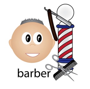 300x298 Barber Clipart Image