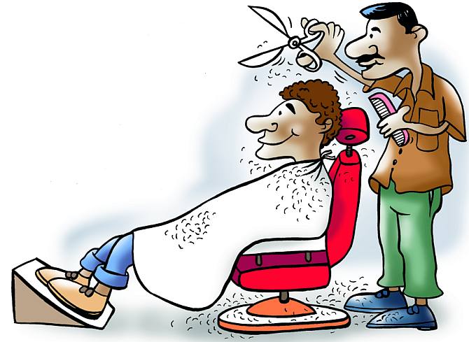 670x489 India Clipart Barber