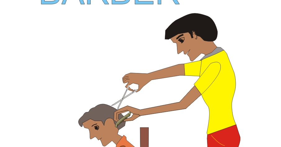 905x475 India Clipart Barber