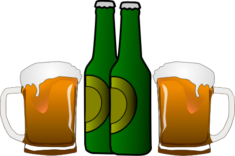 483x322 Beer Clip Art Black And White Free Clipart Images 6