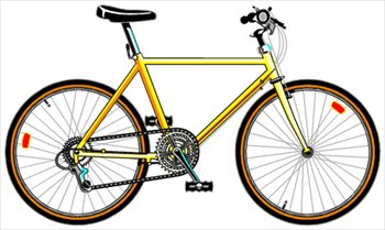 350x209 Free Bicycles Clipart