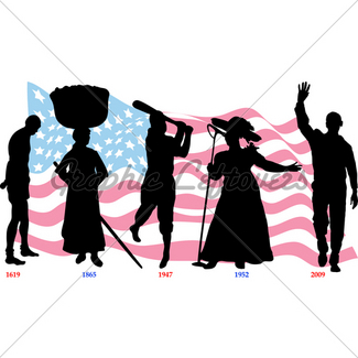 325x325 Black History Timeline Gl Stock Images