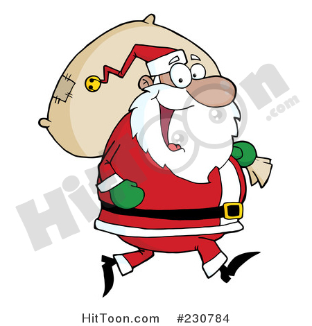 450x470 Santa Claus Clipart