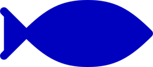 300x132 Red Fish Blue Fish + Clipart