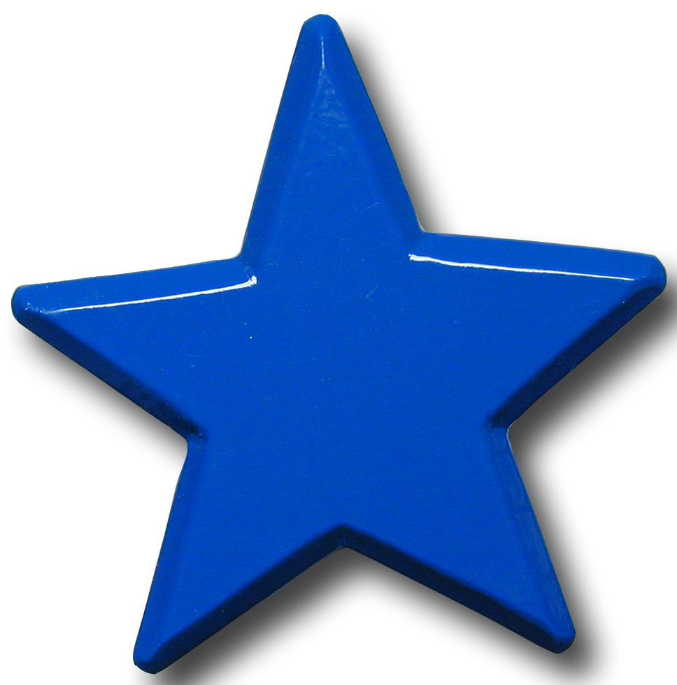 968x980 Blue Stars Clip Art