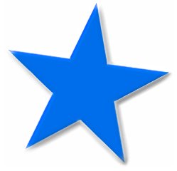249x240 Stars Clipart Blue Star