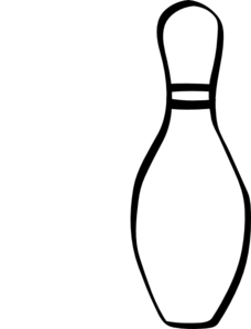 228x299 Bowling Pins Clip Art