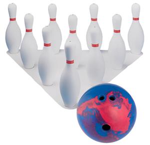 300x291 Champion Sports Plastic Bowling Ball Amp Pin Set