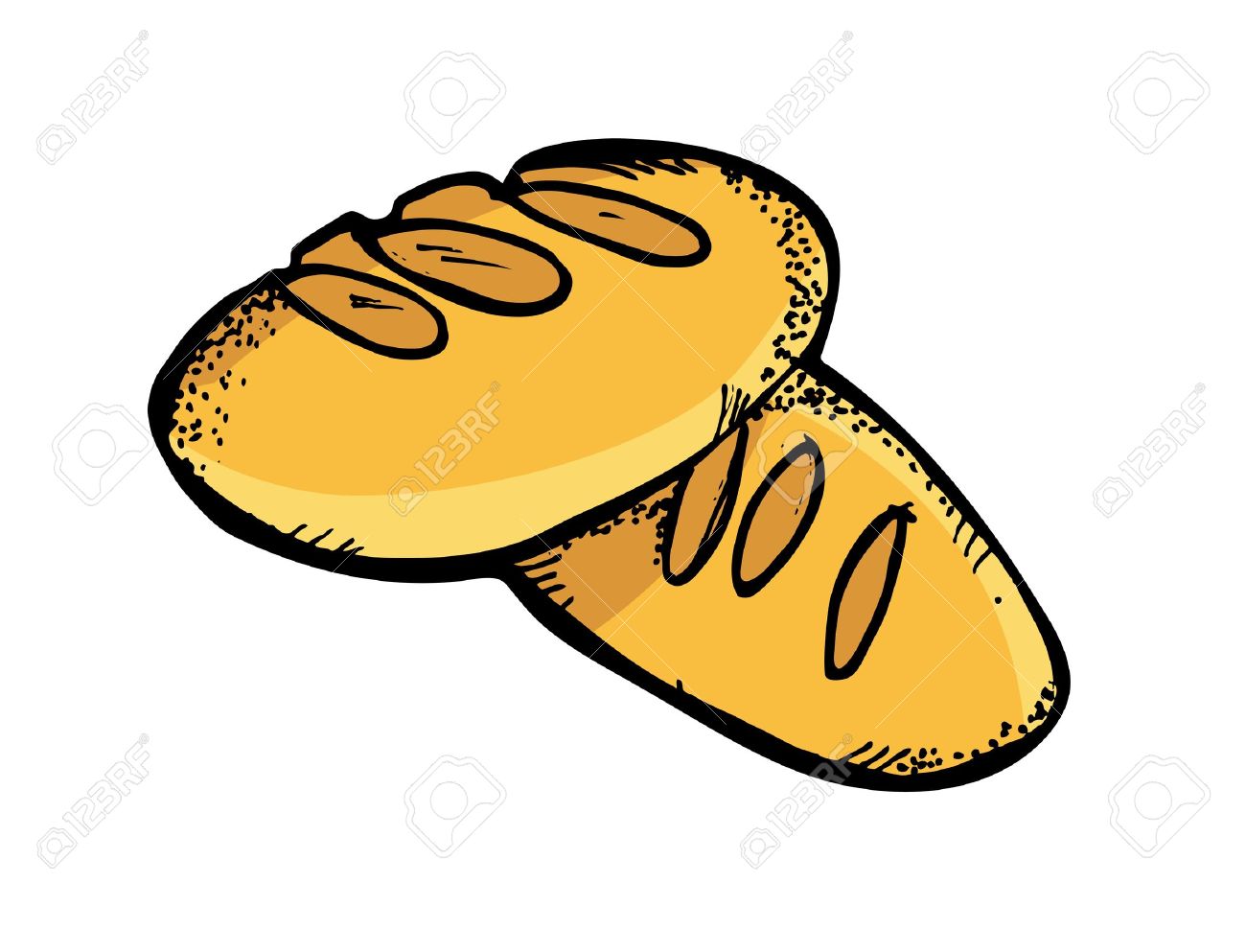 1300x993 Bread Clip Art