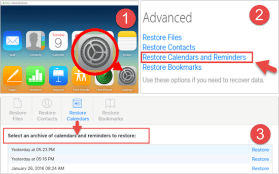 550x344 How To Restore Deleted Or Lost Iphone Calendars