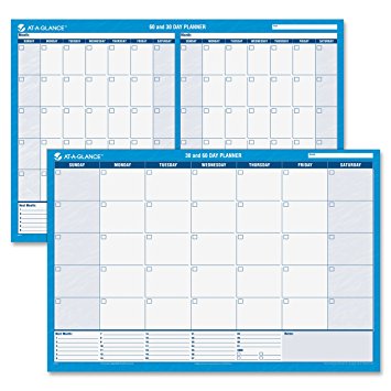 355x355 At A Glance Wall Planner Calendar, Undated