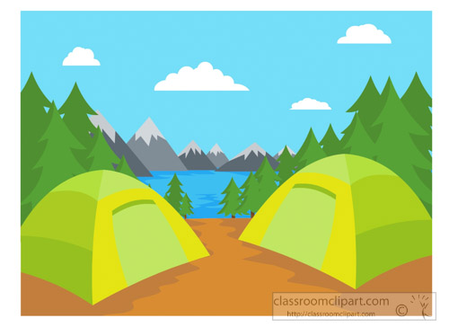 500x364 Free Camping Clipart