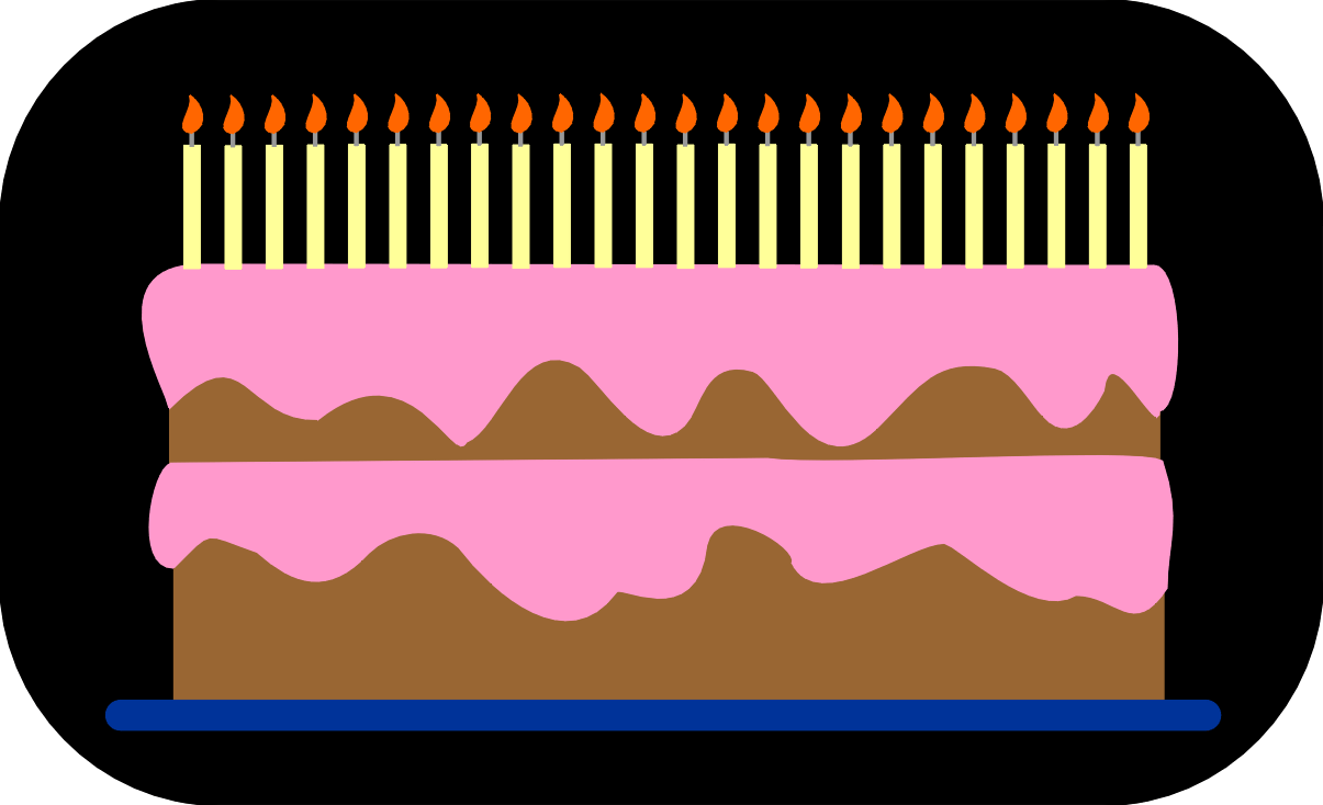 1205x734 70 Birthday Cake Candles Clipart