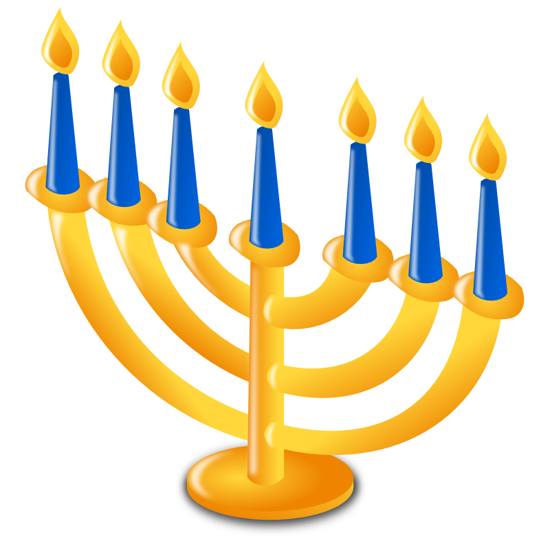 800x800 Holiday Candles Clipart