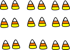 297x213 Candy Corn Shrinky Dink Earrings Clip Art