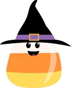 236x292 Candy Corn Witch Clipart