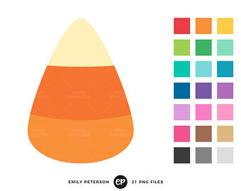 340x270 Candy Corn Clipart Etsy