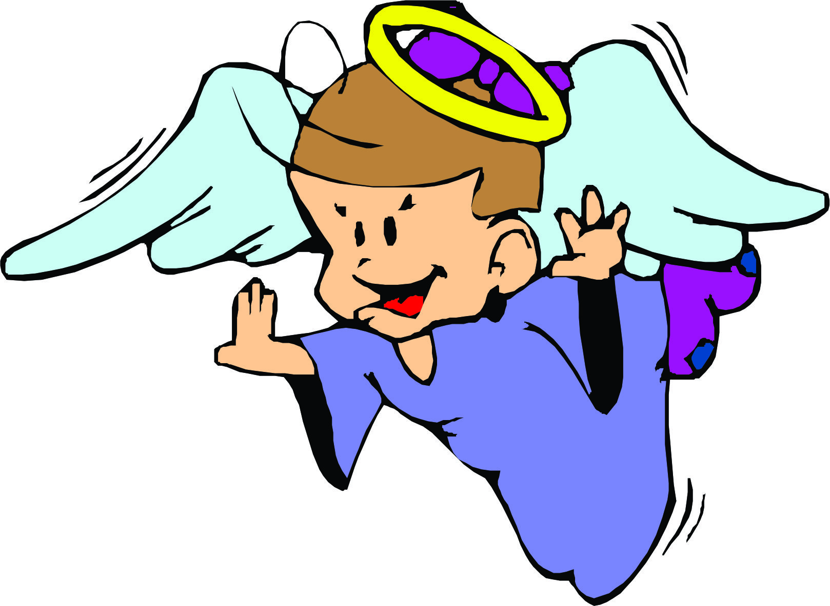 1618x1183 Cartoon Angels Clipart