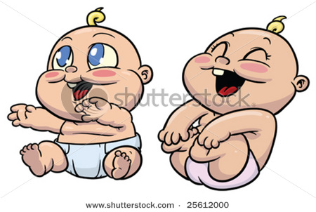 450x302 Cartoon Pictures Of Babies (20) Fat Lad Running