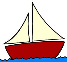 225x210 Sailboat Clip Art Cartoon Sailboat Clip Art Boats