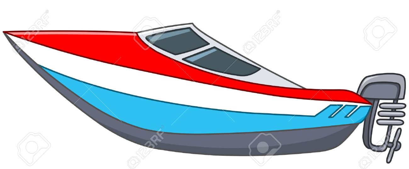 1300x537 Speed Boats Clipart