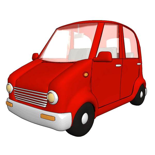 600x600 Image Cartoon Car Allofpicts