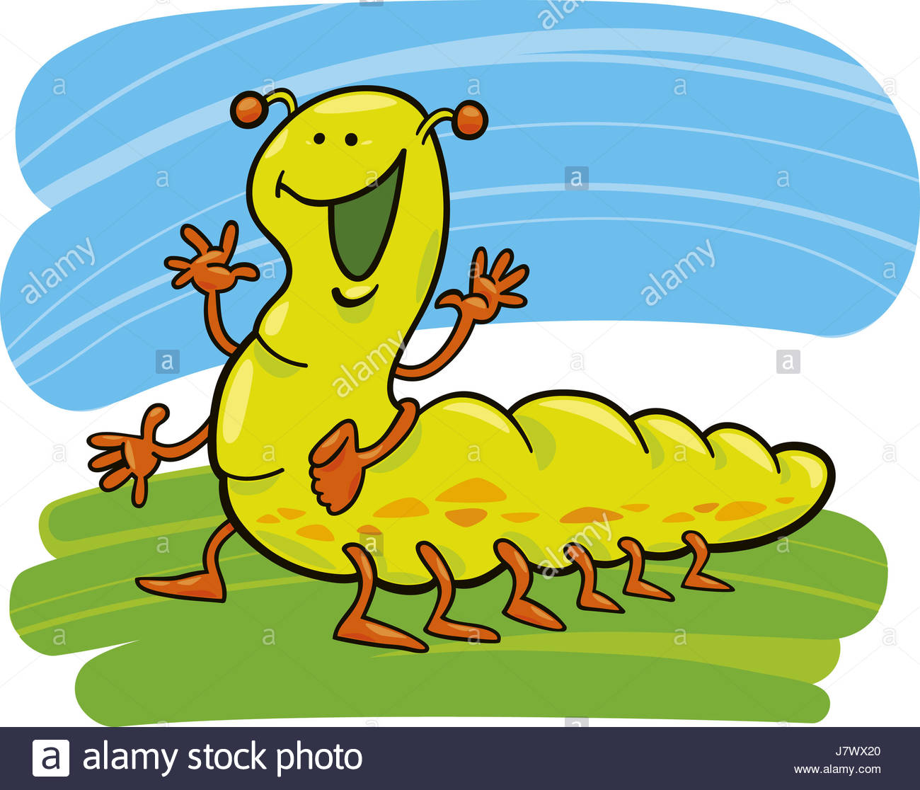 1300x1116 Cartoon Caterpillar Stock Photos Amp Cartoon Caterpillar Stock
