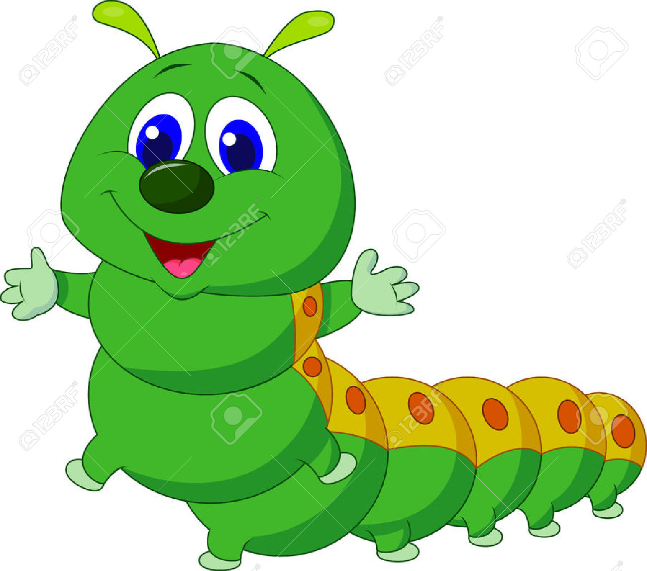 1300x1147 Worm Clipart Caterpillar Butterfly