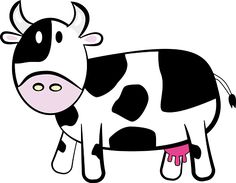 236x183 Cartoon Cow Royalty Free Stock Photo
