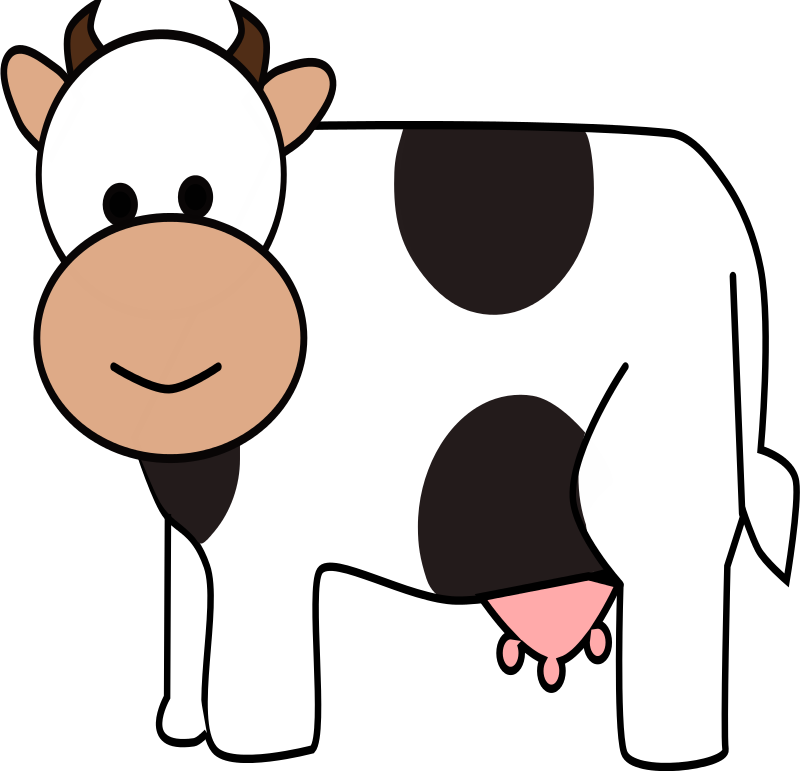 800x771 Clipart Cows