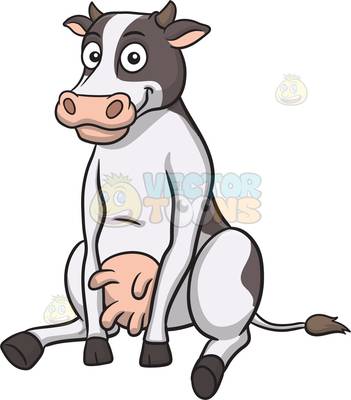 351x400 Cows Clipart