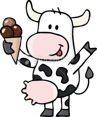 314x380 Awesome Cows Cartoon