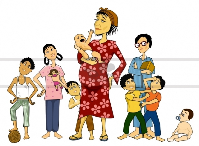 640x471 Extended Families Clipart