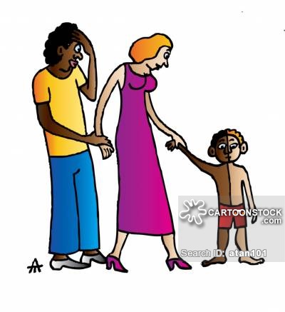 400x437 Mixed Race Families Cartoons And Comics