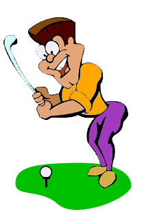 229x305 Golf Animated Clipart